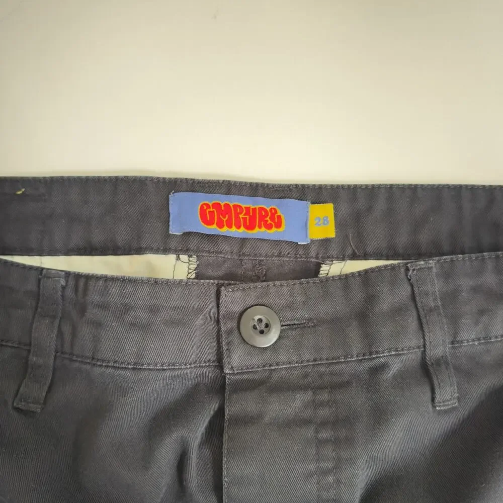 Empyre Cargo Pants Men's Size 28 Black Tactical Utility Baggy Heavyweight Skate - Picture 7 of 10